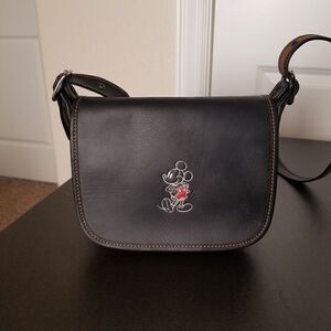 Coach Disney Micky Saddle Bag